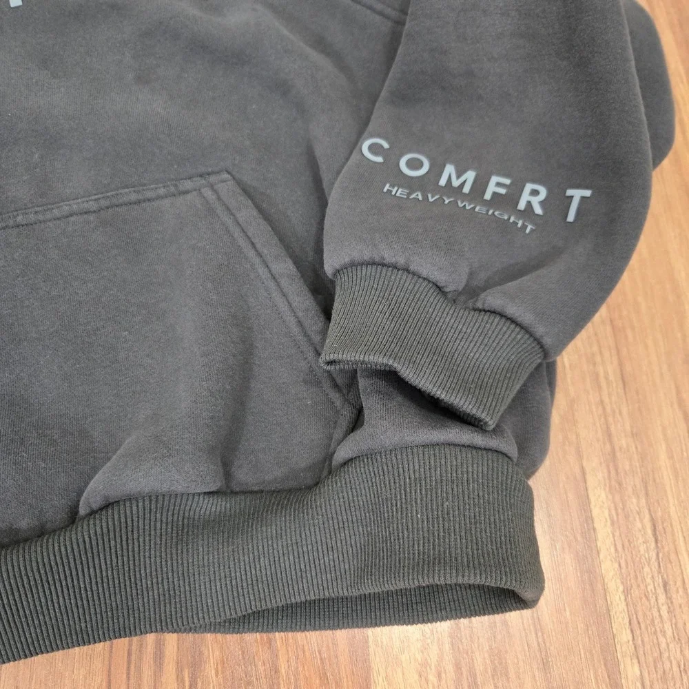 Comfrt Tranquil Sweatsuit pants Hoodie Kids Size L Jogger Set Signature Charcoal
